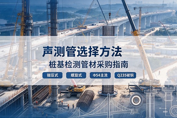 金安声测管选型标准