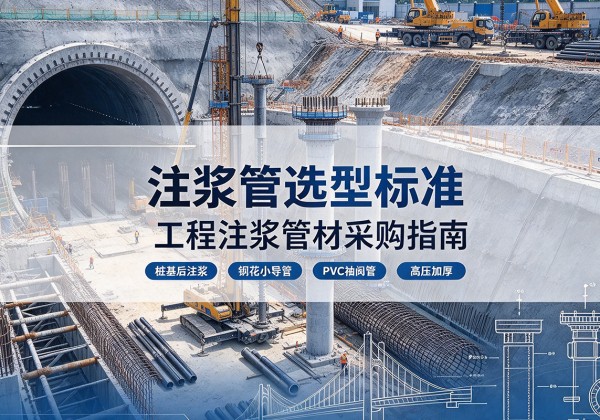 金安注浆管选型标准